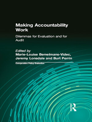 cover image of Making Accountability Work